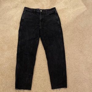Ultra high rise vintage stretch mom jean